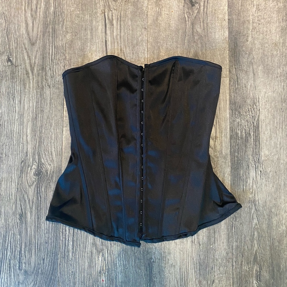 NWT Black Corset Top